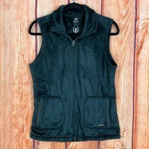 KERRIT’S Warm Fuzzy Fleece Equestrian Full Zip Sleeveless Vest with Pockets 1760